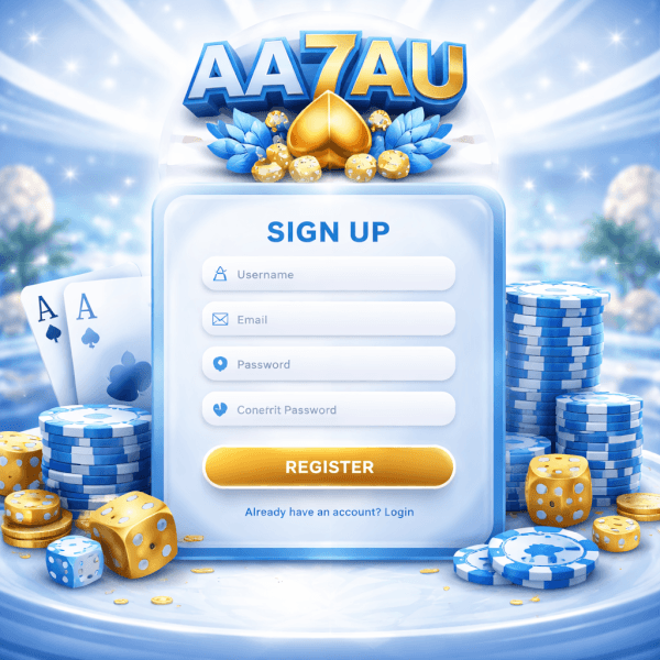 AA7AU player login interface